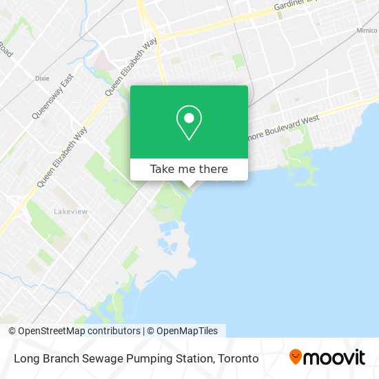 Long Branch Sewage Pumping Station map
