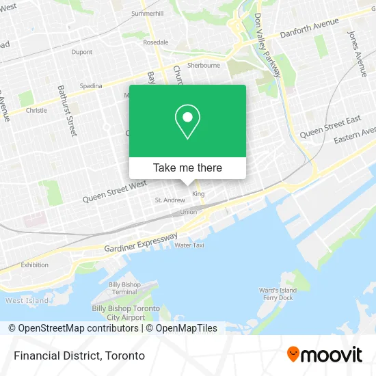 Financial District map