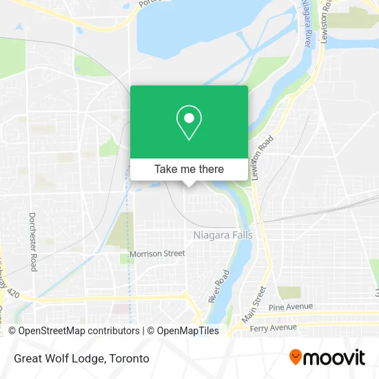 Great Wolf Lodge map