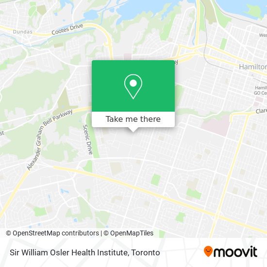 Sir William Osler Health Institute map