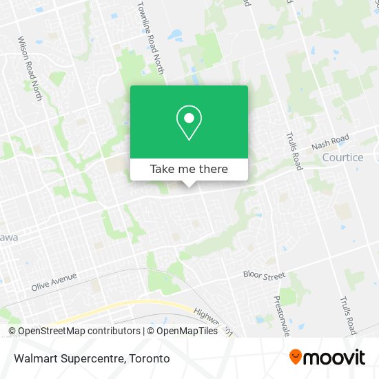 Walmart Supercentre plan