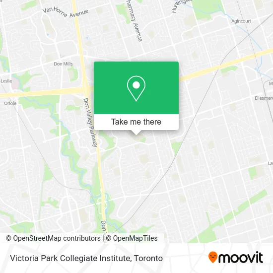 Victoria Park Collegiate Institute map