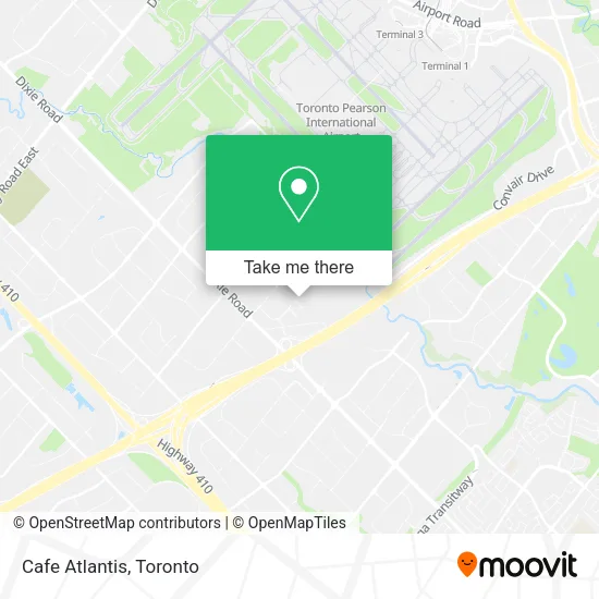 Cafe Atlantis map