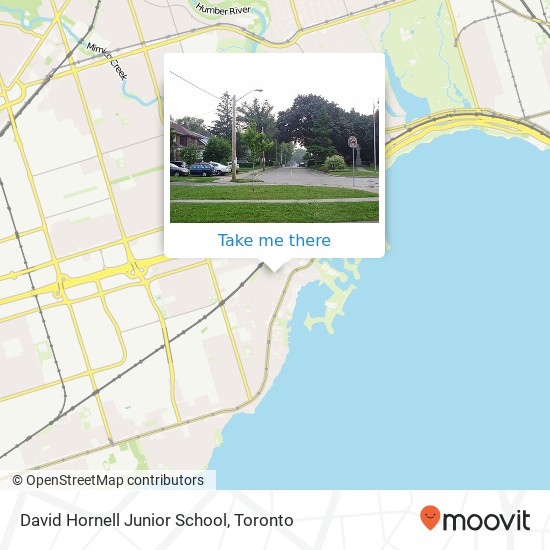 David Hornell Junior School map