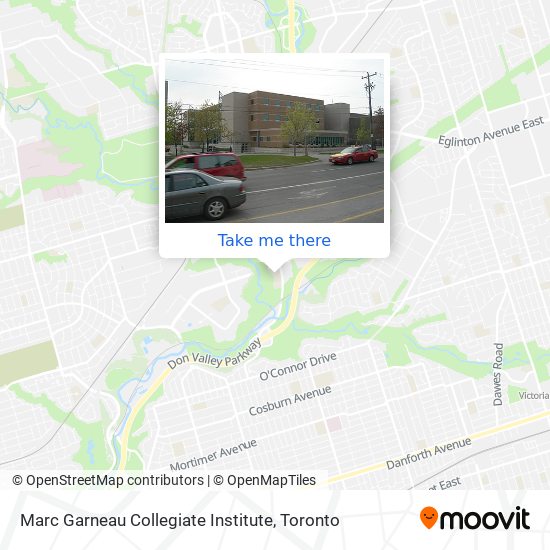 Marc Garneau Collegiate Institute plan