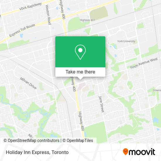 Holiday Inn Express map