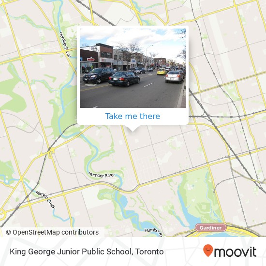 King George Junior Public School map