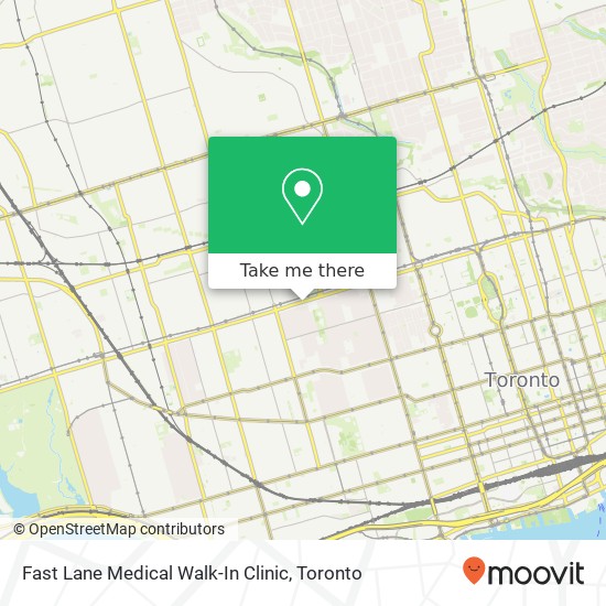 Fast Lane Medical Walk-In Clinic map