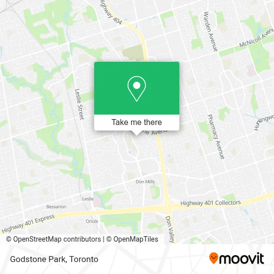 Godstone Park map