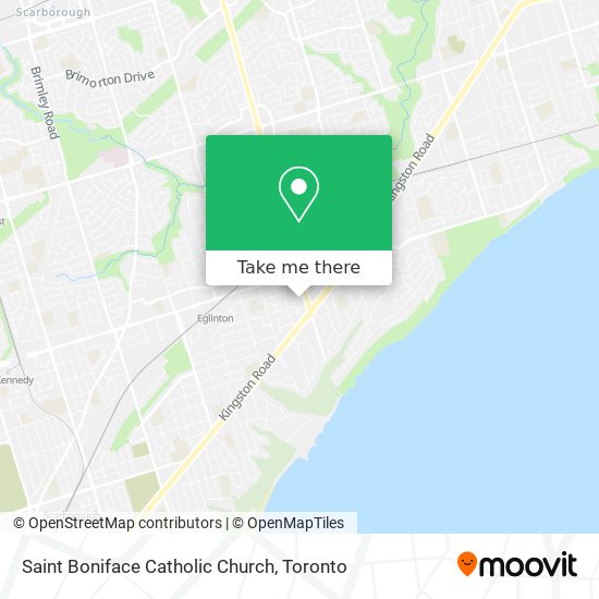 Saint Boniface Catholic Church map