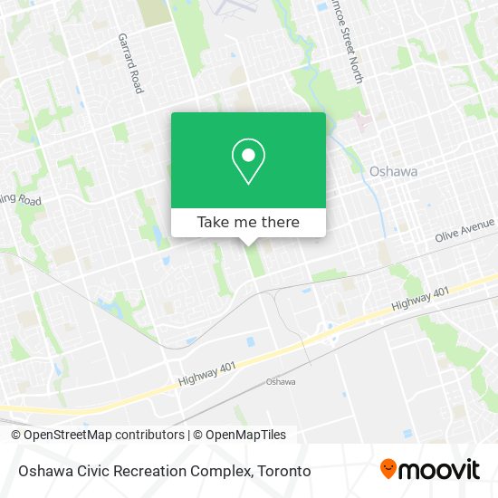 Oshawa Civic Recreation Complex plan