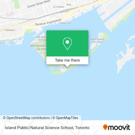 Island Public / Natural Science School map