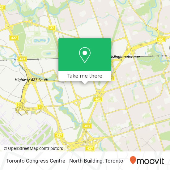 Toronto Congress Centre - North Building plan