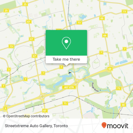 Streetxtreme Auto Gallery map