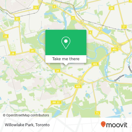 Willowlake Park map