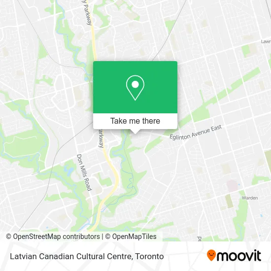 Latvian Canadian Cultural Centre map