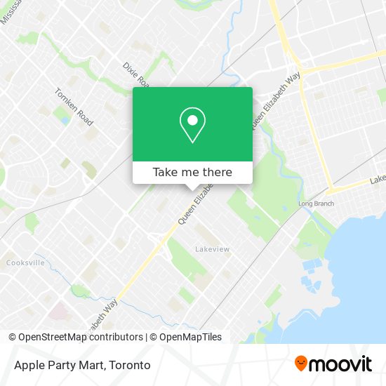 Apple Party Mart map