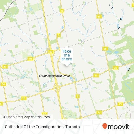 Cathedral Of the Transfiguration map