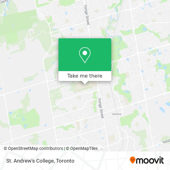 St. Andrew's College map