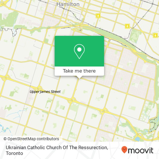 Ukrainian Catholic Church Of The Ressurection map