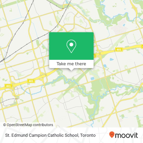 St. Edmund Campion Catholic School map