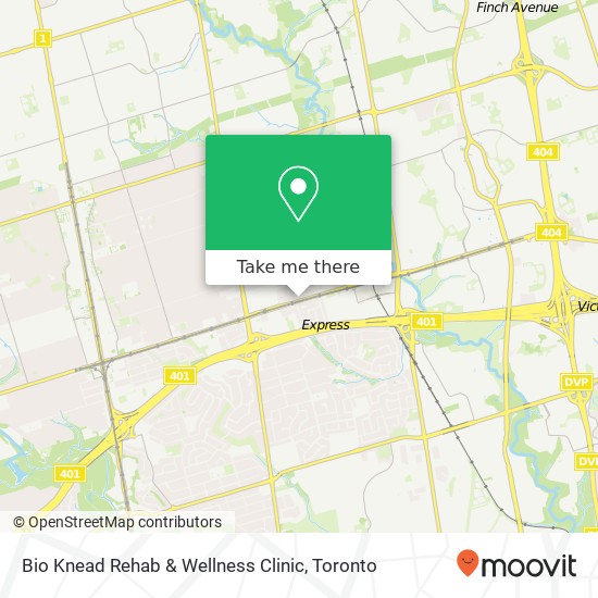 Bio Knead Rehab & Wellness Clinic map