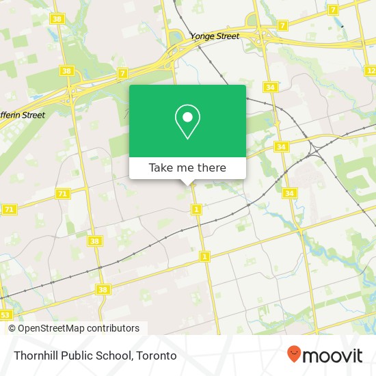 Thornhill Public School map