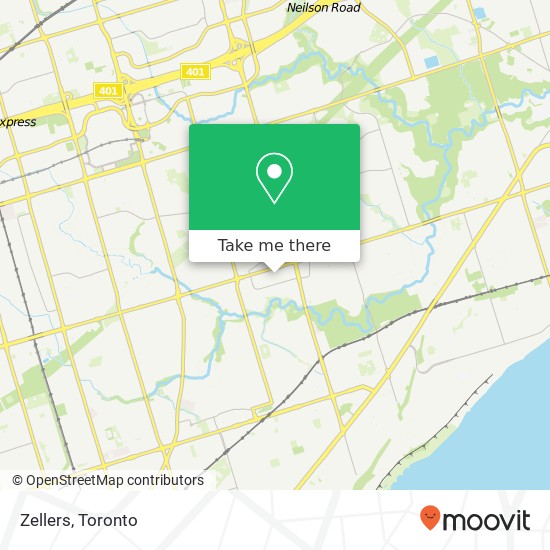 Zellers map