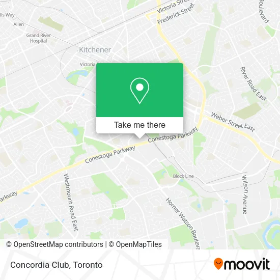 Concordia Club map