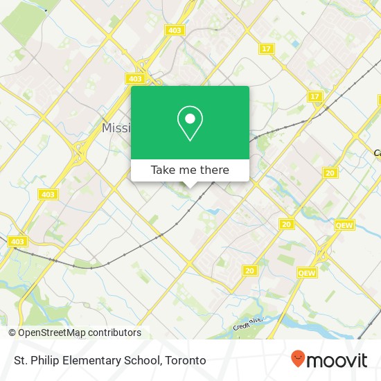 St. Philip Elementary School map