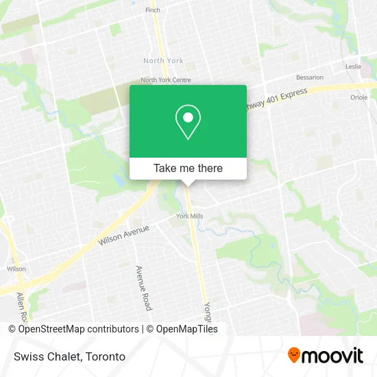 Swiss Chalet map