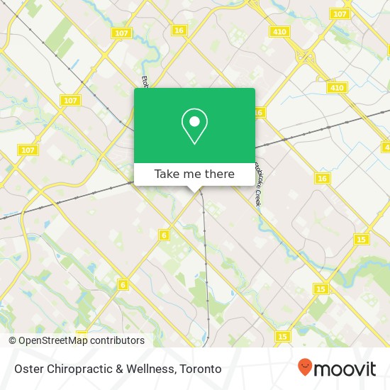 Oster Chiropractic & Wellness map
