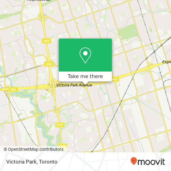 Victoria Park map