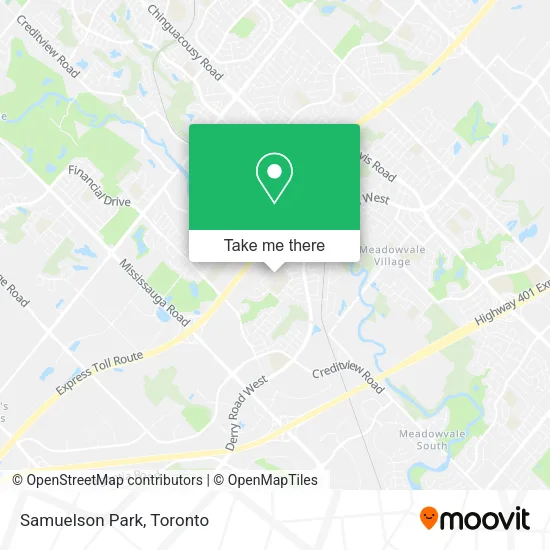 Samuelson Park map