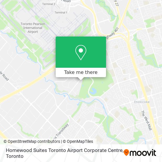 Homewood Suites Toronto Airport Corporate Centre plan