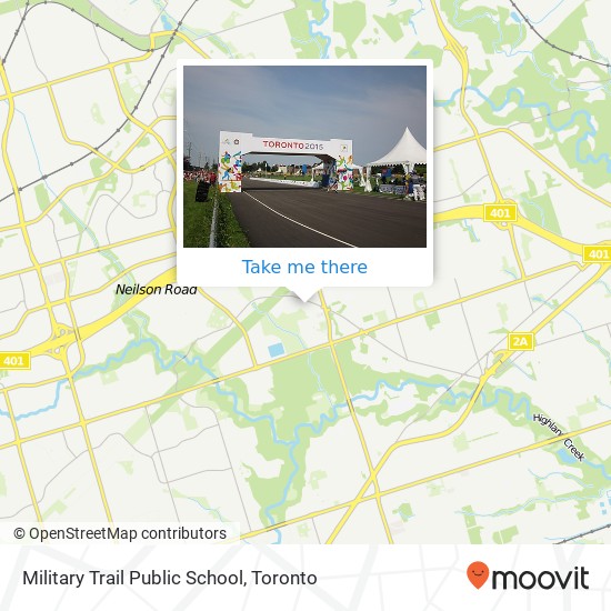 Military Trail Public School plan
