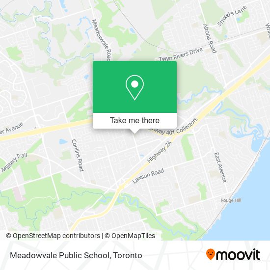 Meadowvale Public School map