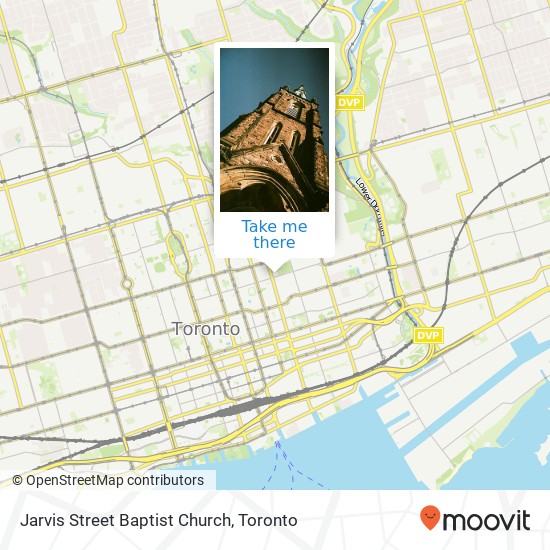 Jarvis Street Baptist Church map