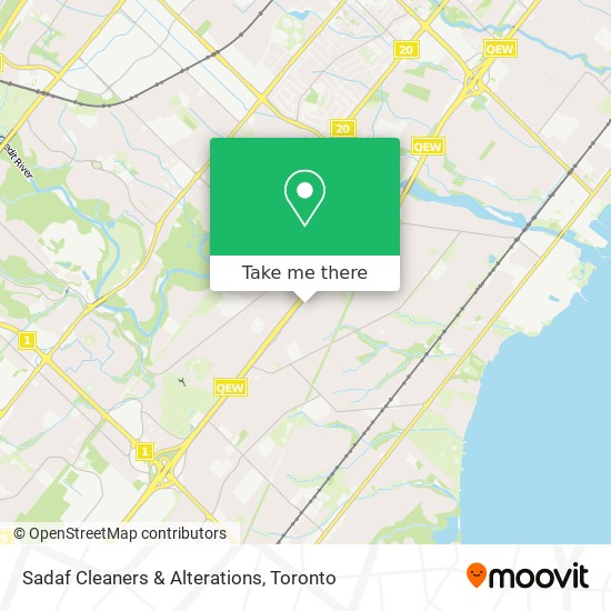 Sadaf Cleaners & Alterations map