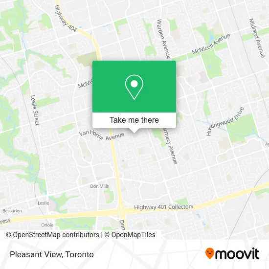 Pleasant View map