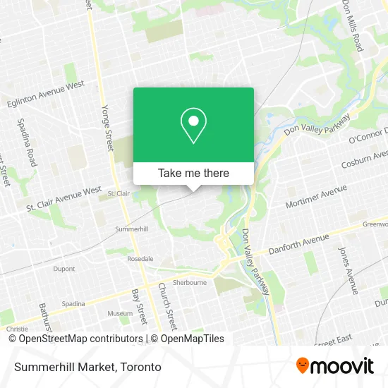Summerhill Market map