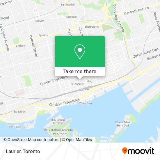 Laurier map