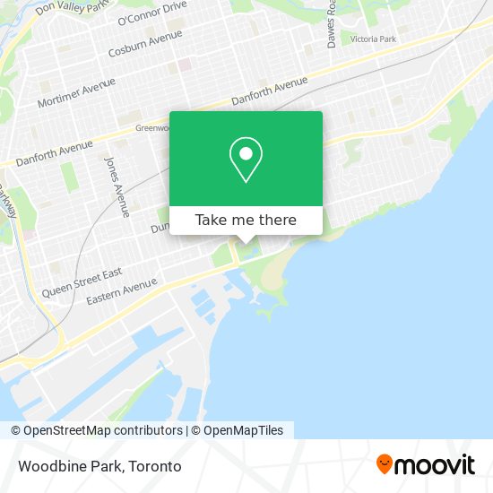 Woodbine Park map