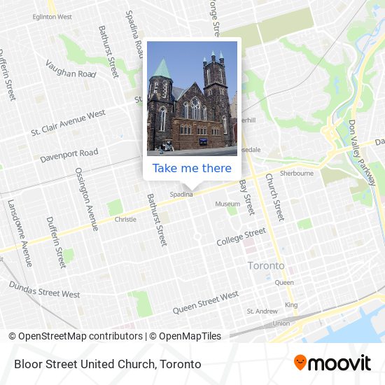 Bloor Street United Church plan