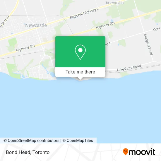 Bond Head map