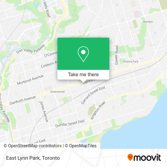 East Lynn Park map