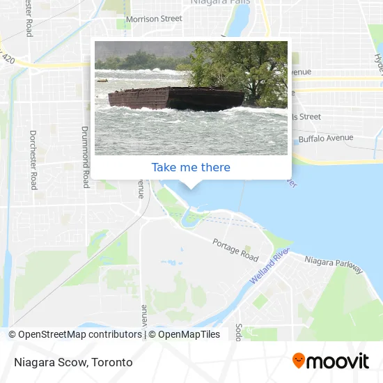 Niagara Scow map