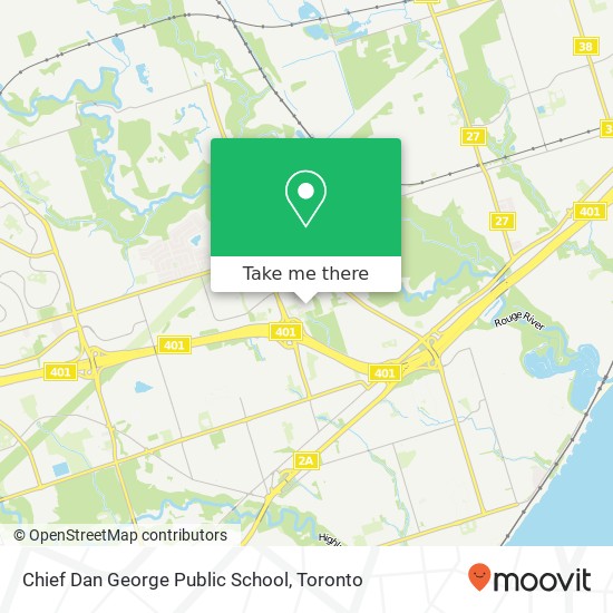 Chief Dan George Public School map