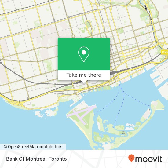 Bank Of Montreal map