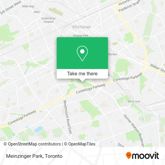 Meinzinger Park map